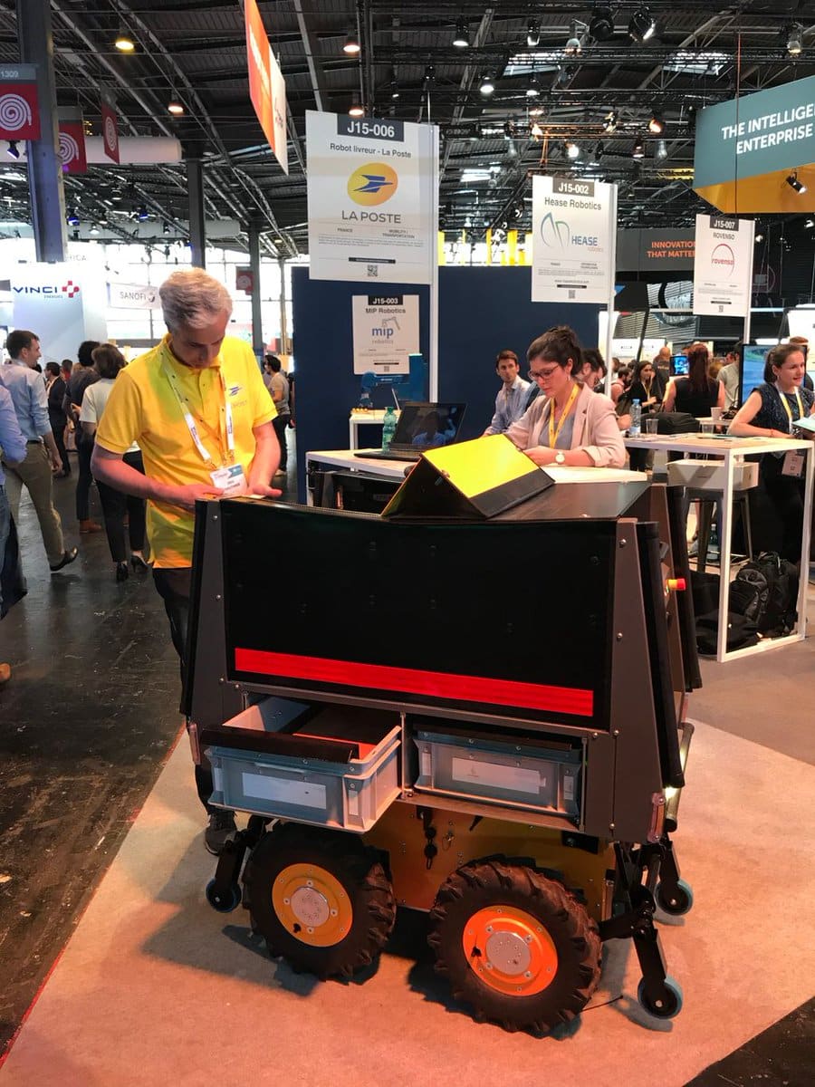 Effidence is partnering with La Poste - Viva Technology 2018