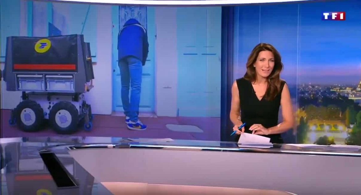 EffiBOT on TF1's news: When robots are supporting postmen