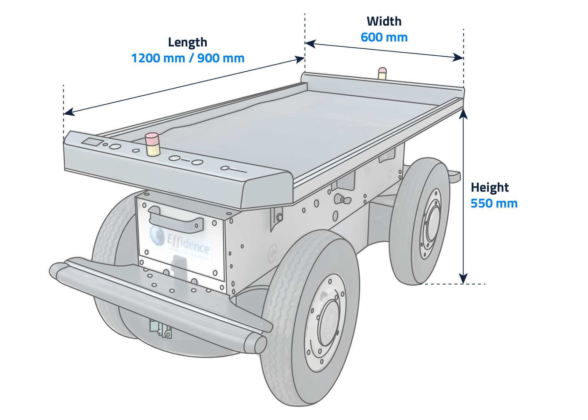 EffiBOT (AGV / AMR) EFFIDENCE Handling