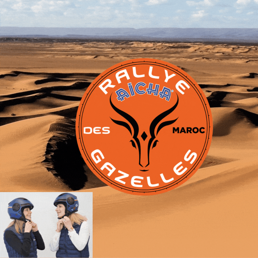 Effidence, patrocinador del equipo Léa en el Rallye Aïcha des Gazelles du Maroc