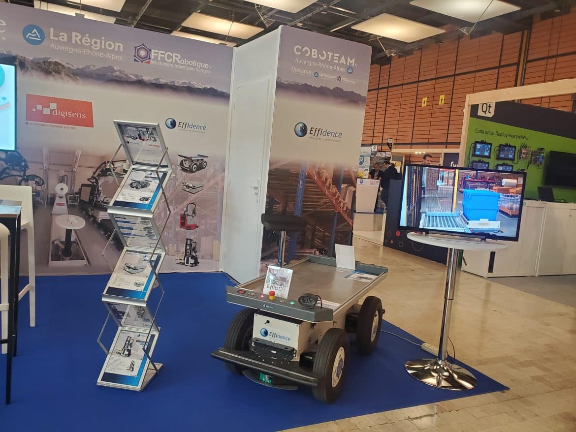 Effidence was at the SIDO 2022 ! EffiBOT had the opportunity to show its capabilities, especially with the follow-me mode.