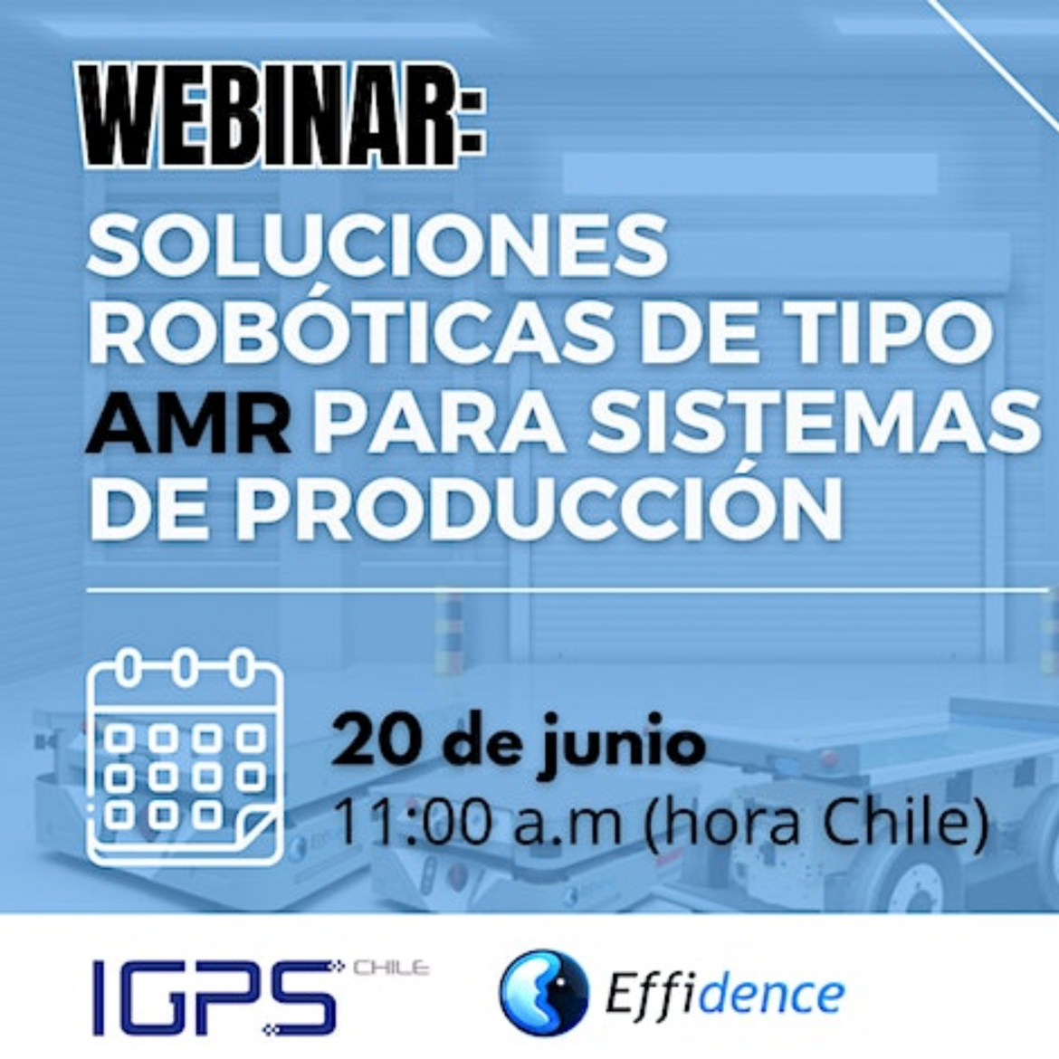 WEBINAR - AMR-type robotic solutions for production systems