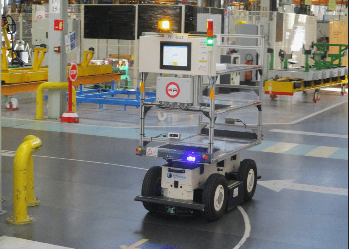 EffiBOT, ein modularer und skalierbarer Roboter, der sich im Freien weiterentwickeln kann