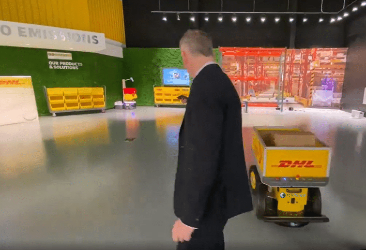 EffiBOT demonstration by DHL USA